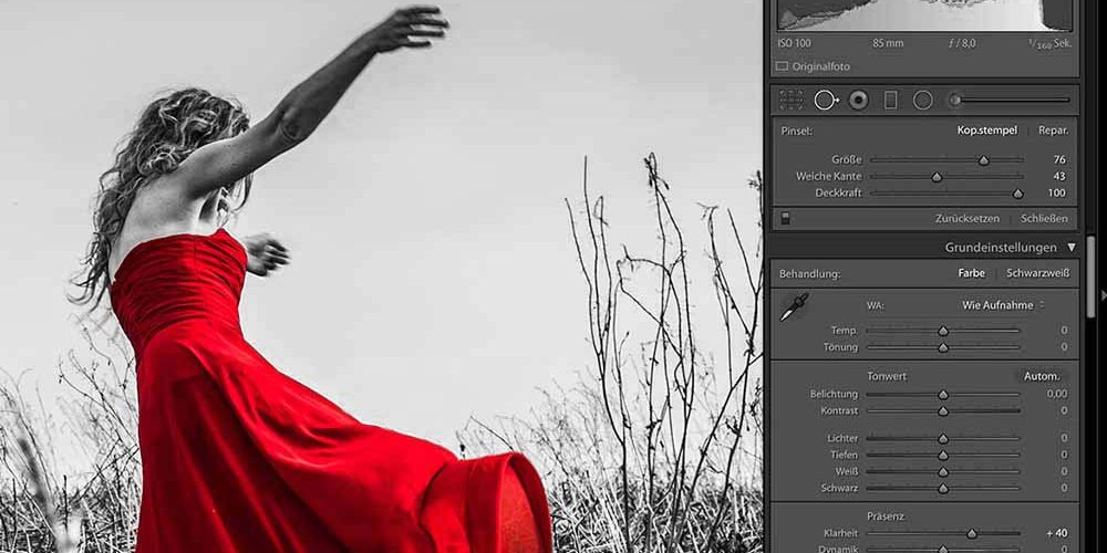 Bildbearbeitung mit Adobe Lightroom